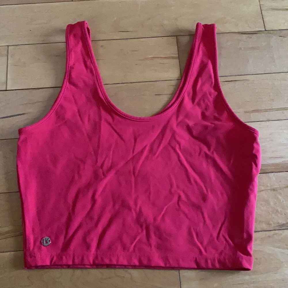 Raspberry Buff Bunny Crop Top Small New - image 2